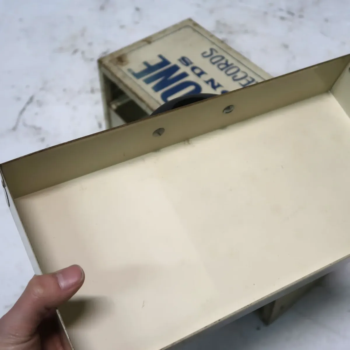 FIDELITONE ビンテージ メタルキャビネット