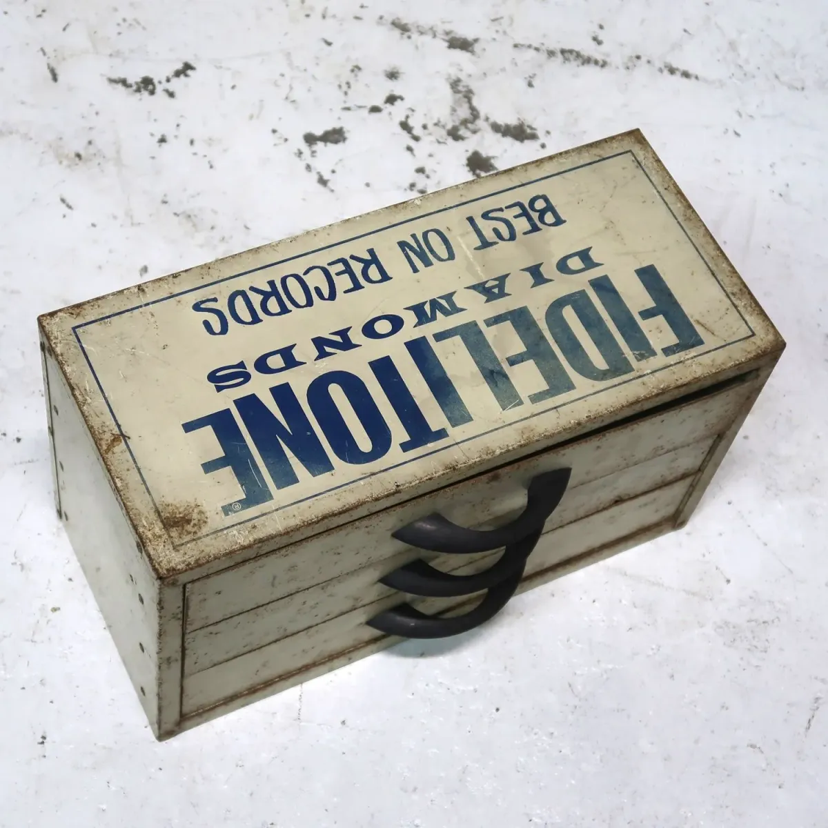 FIDELITONE ビンテージ メタルキャビネット