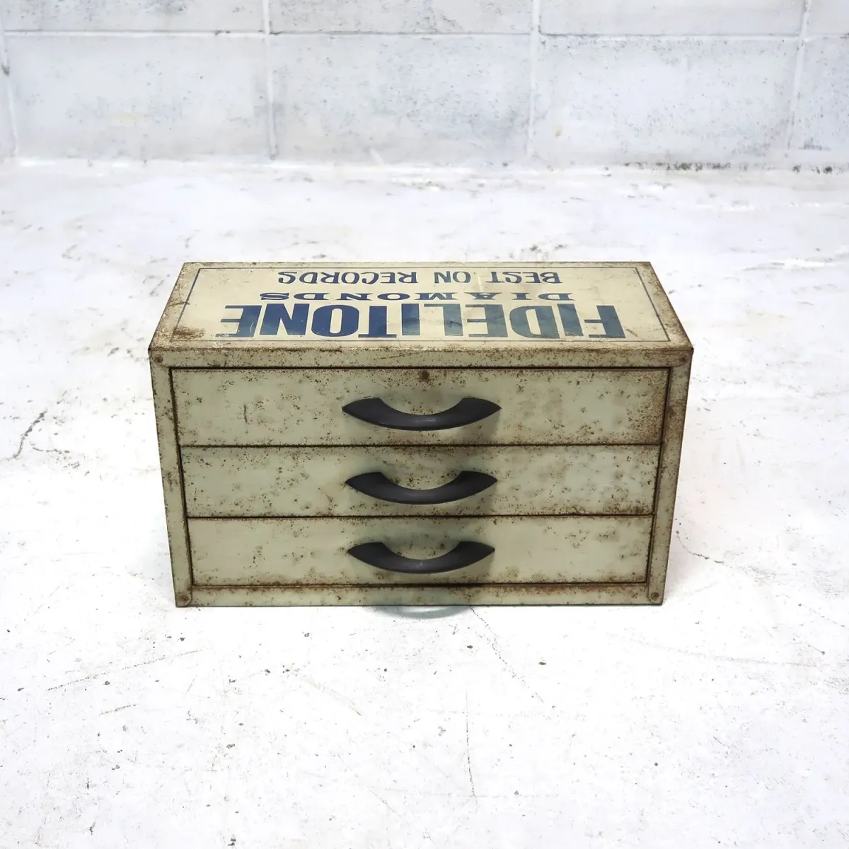 FIDELITONE ビンテージ メタルキャビネット