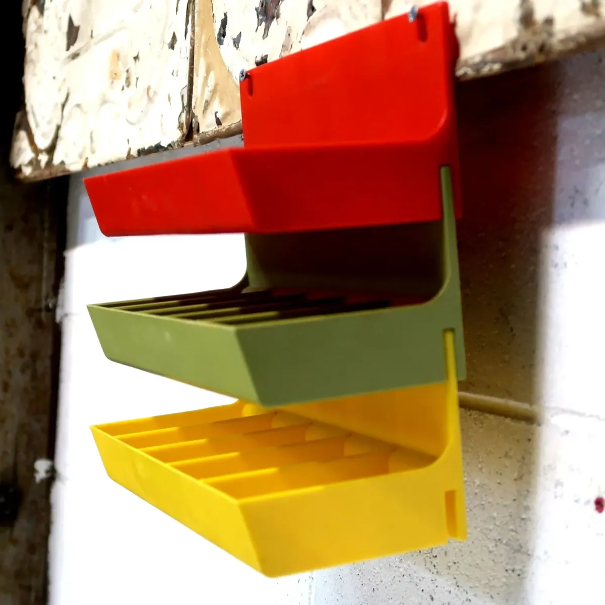 UNIPLASTIC社 ビンテージ ウォールラック