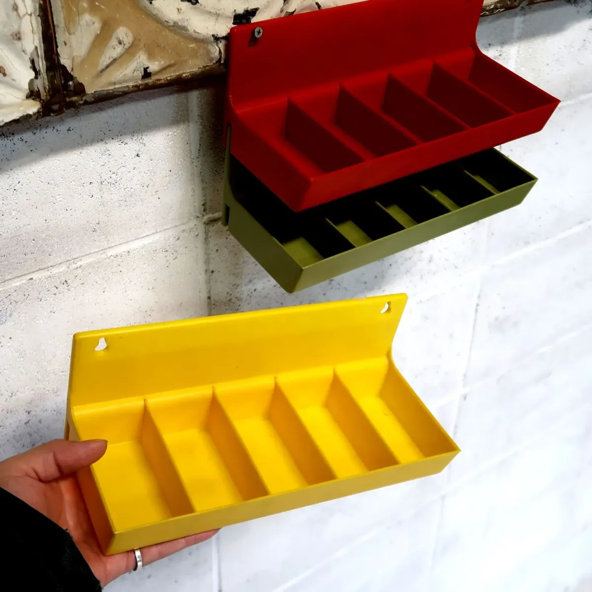 UNIPLASTIC社 ビンテージ ウォールラック