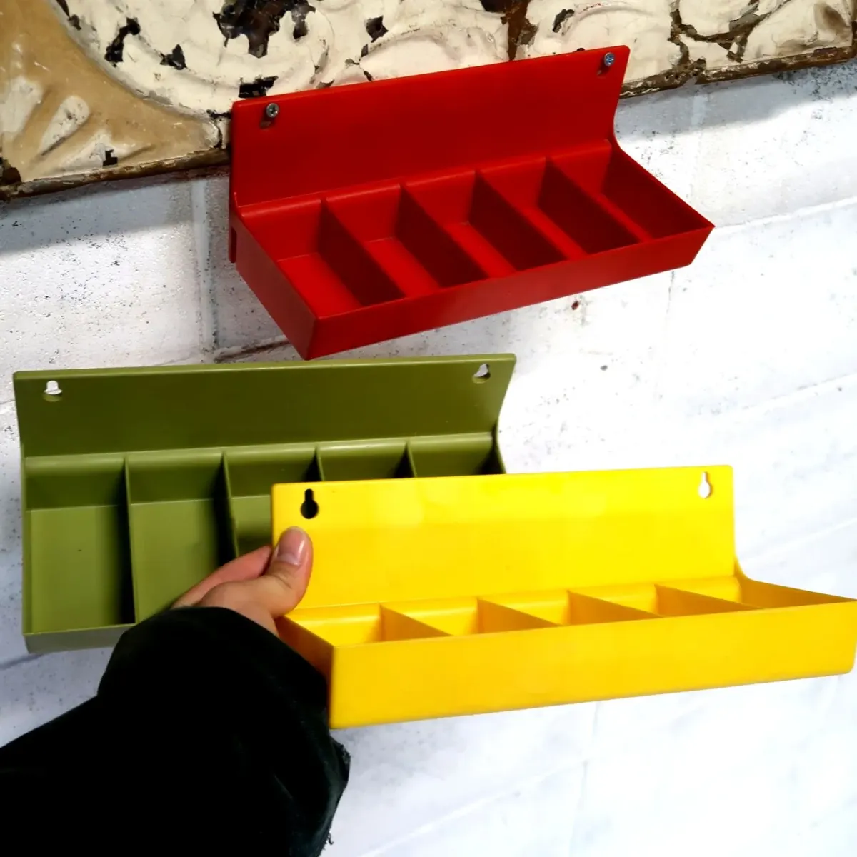 UNIPLASTIC社 ビンテージ ウォールラック