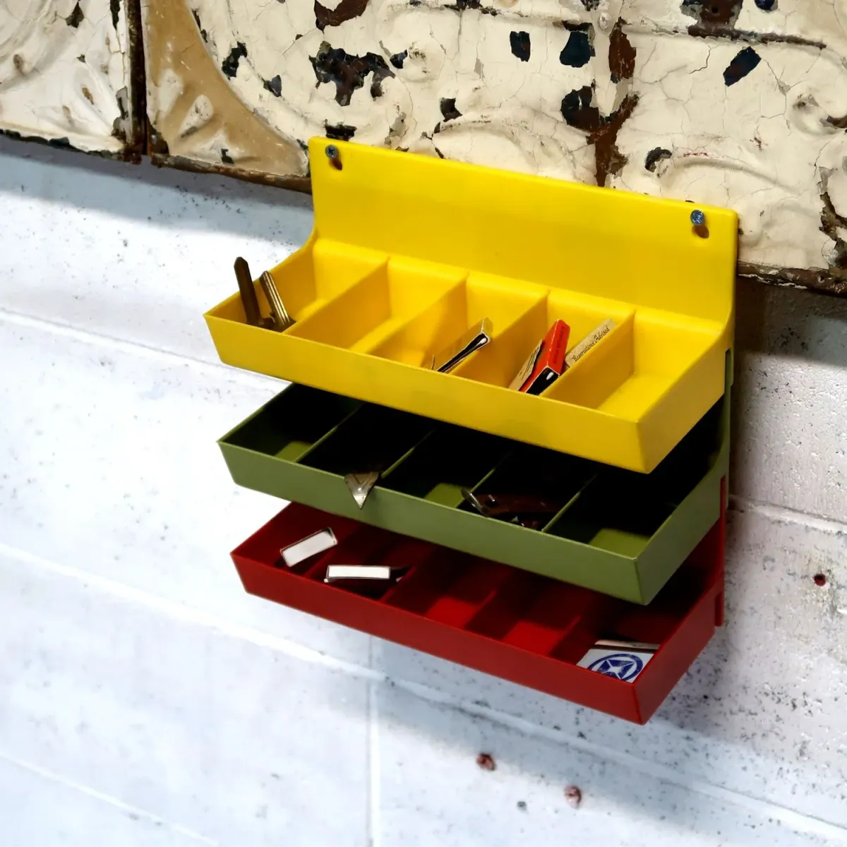 UNIPLASTIC社 ビンテージ ウォールラック