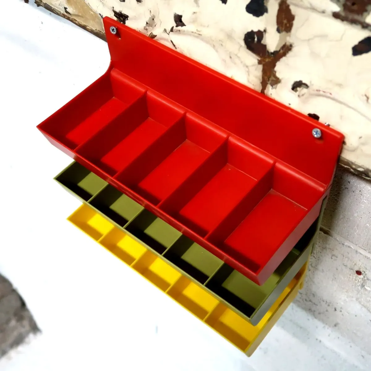 UNIPLASTIC社 ビンテージ ウォールラック