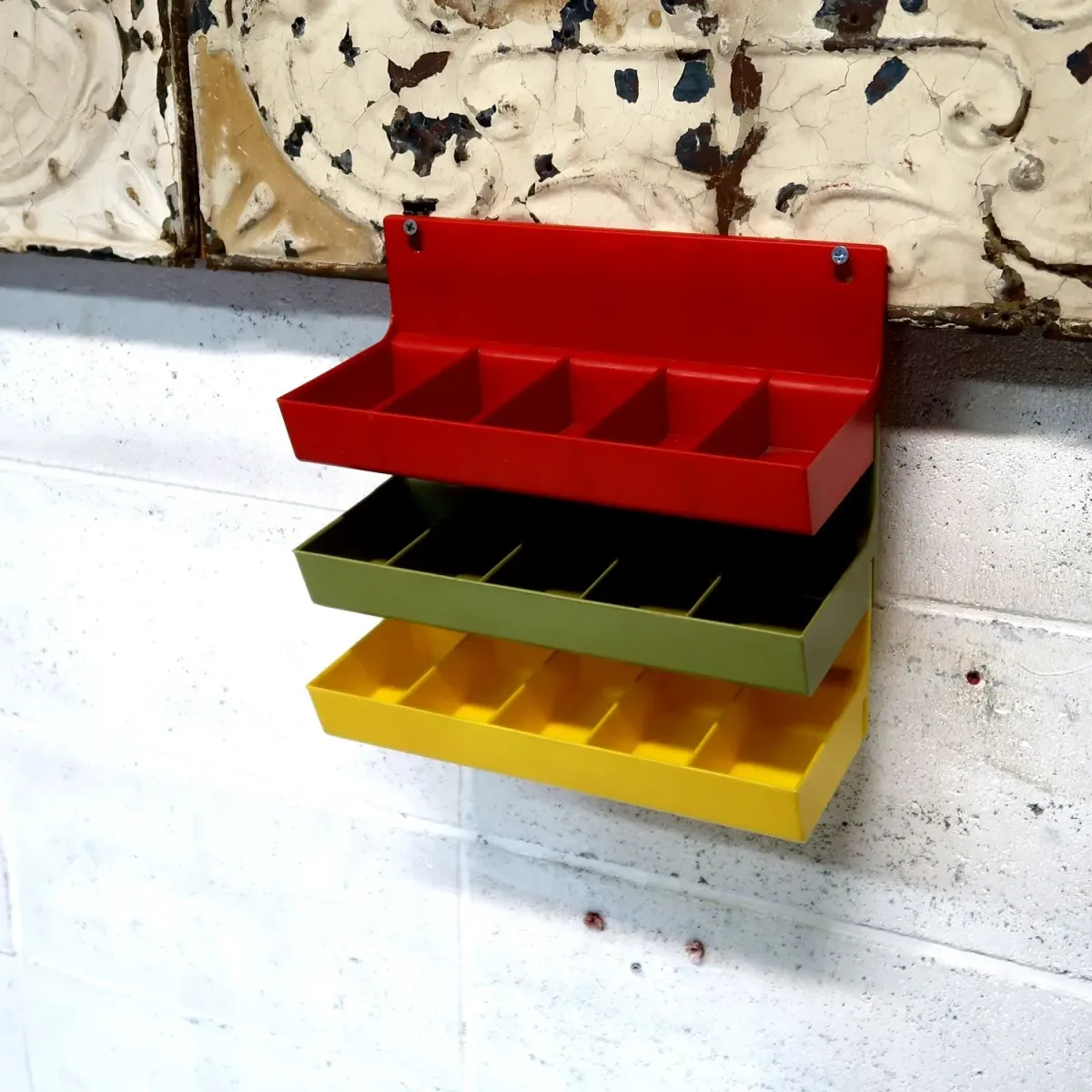 UNIPLASTIC社 ビンテージ ウォールラック