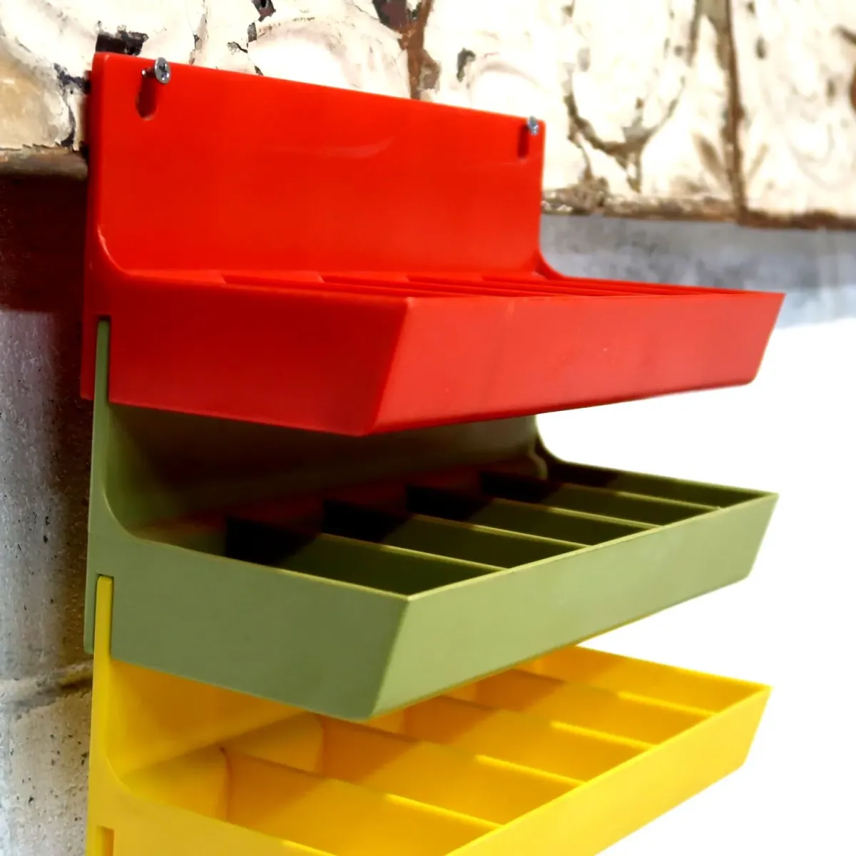 UNIPLASTIC社 ビンテージ ウォールラック