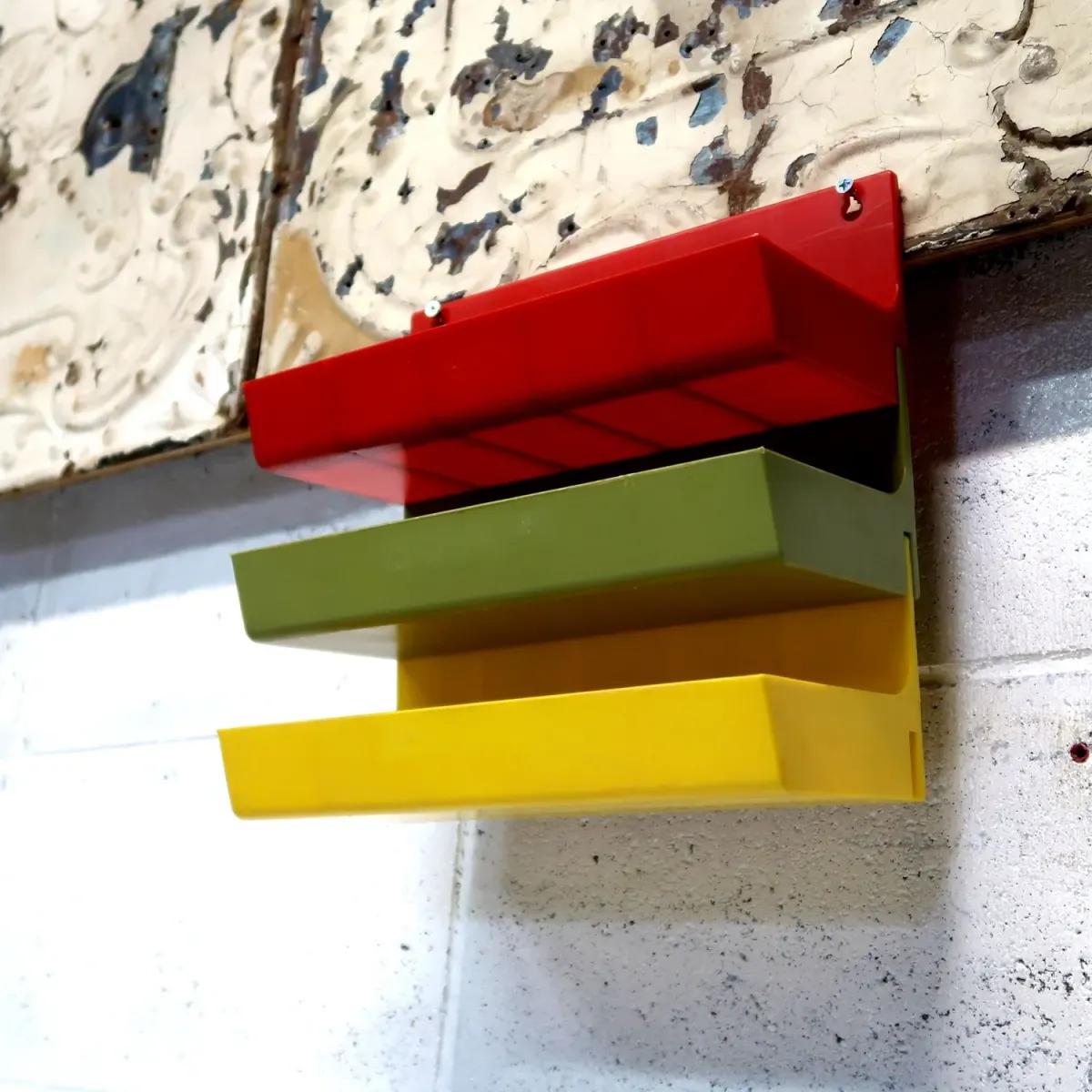 UNIPLASTIC社 ビンテージ ウォールラック