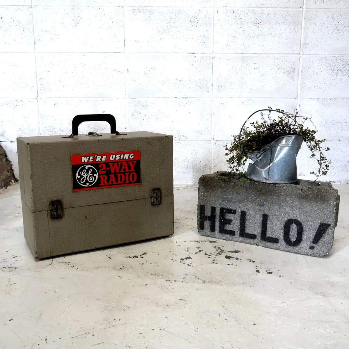 GE ビンテージ サービスマントランク