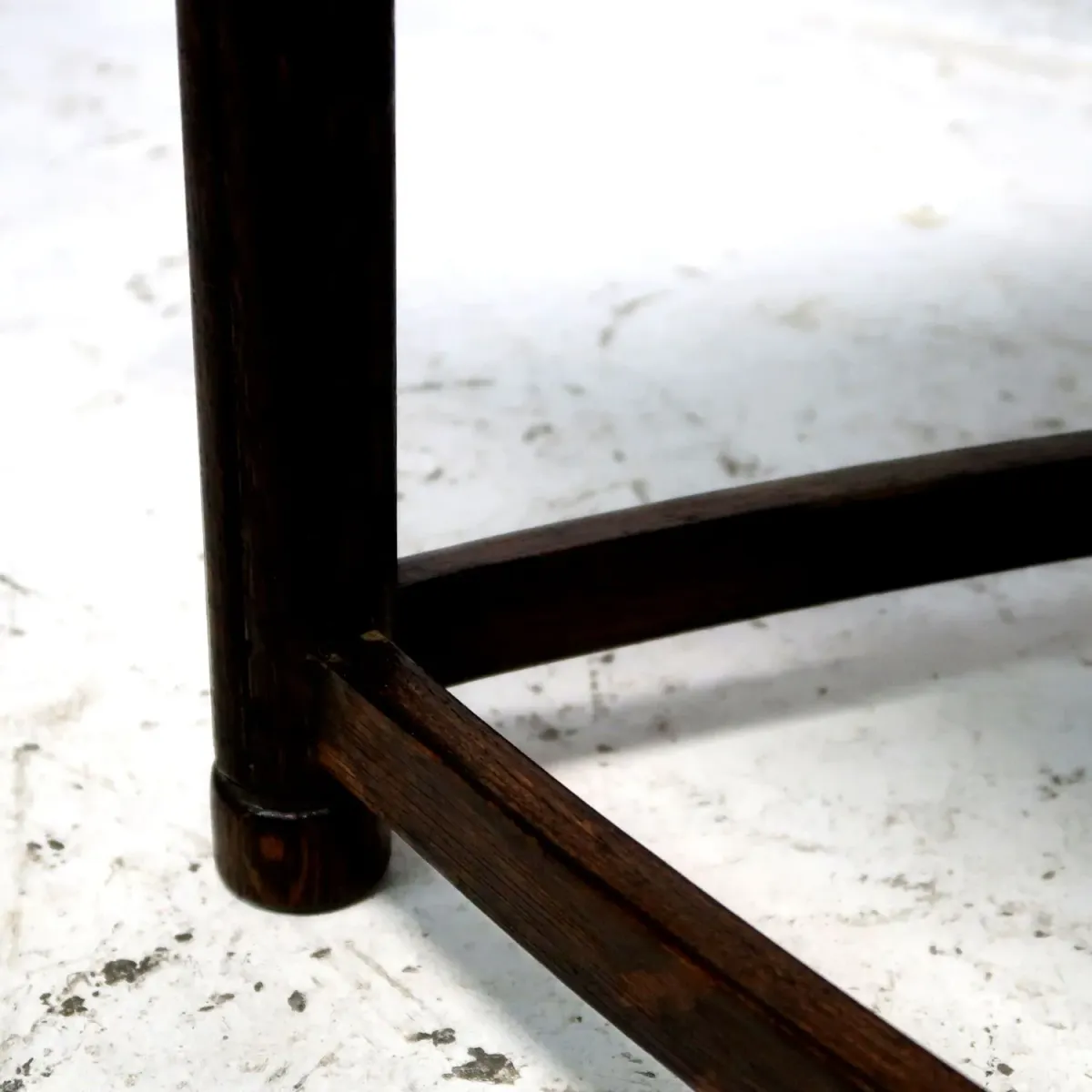 HERITAGE アンティーク ネストテーブル ガラストップ