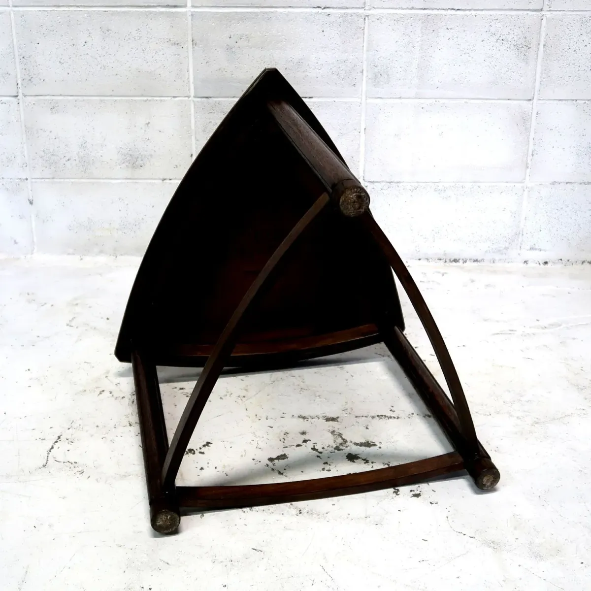 HERITAGE アンティーク ネストテーブル ガラストップ