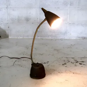 EAGLE ビンテージ ポータブル デスクランプ グースネック