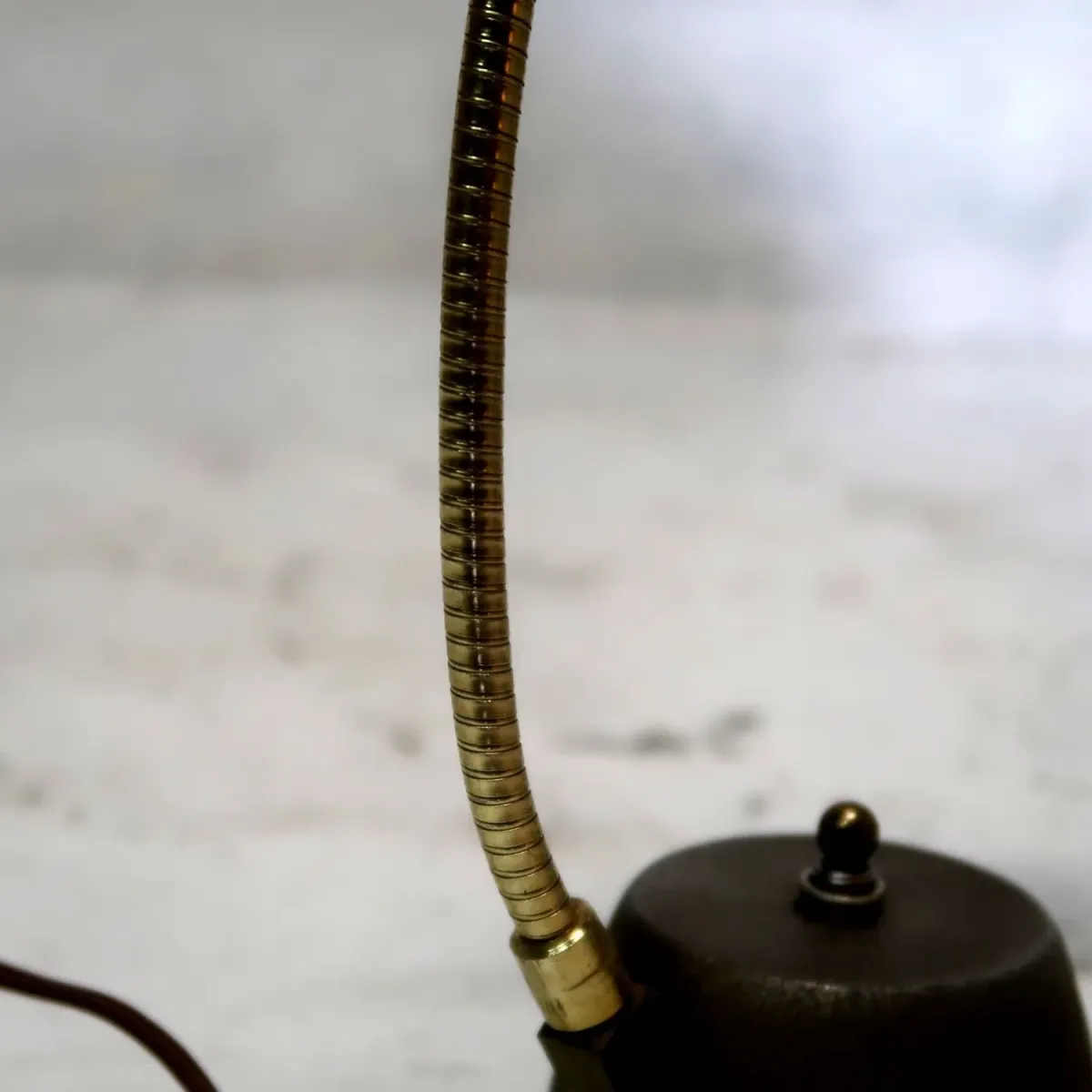 EAGLE ビンテージ ポータブル デスクランプ グースネック