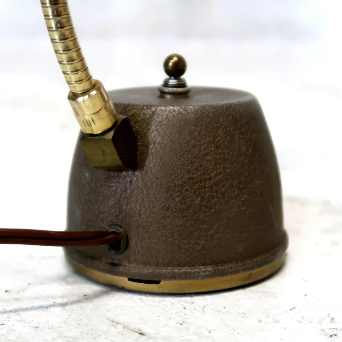 EAGLE ビンテージ ポータブル デスクランプ グースネック