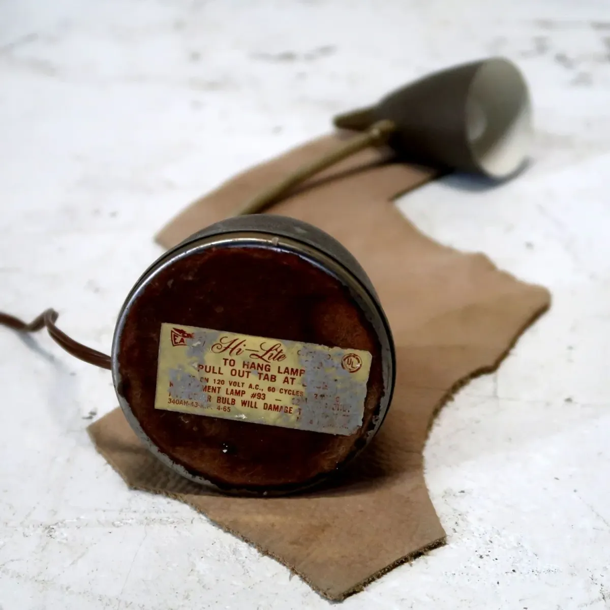 EAGLE ビンテージ ポータブル デスクランプ グースネック