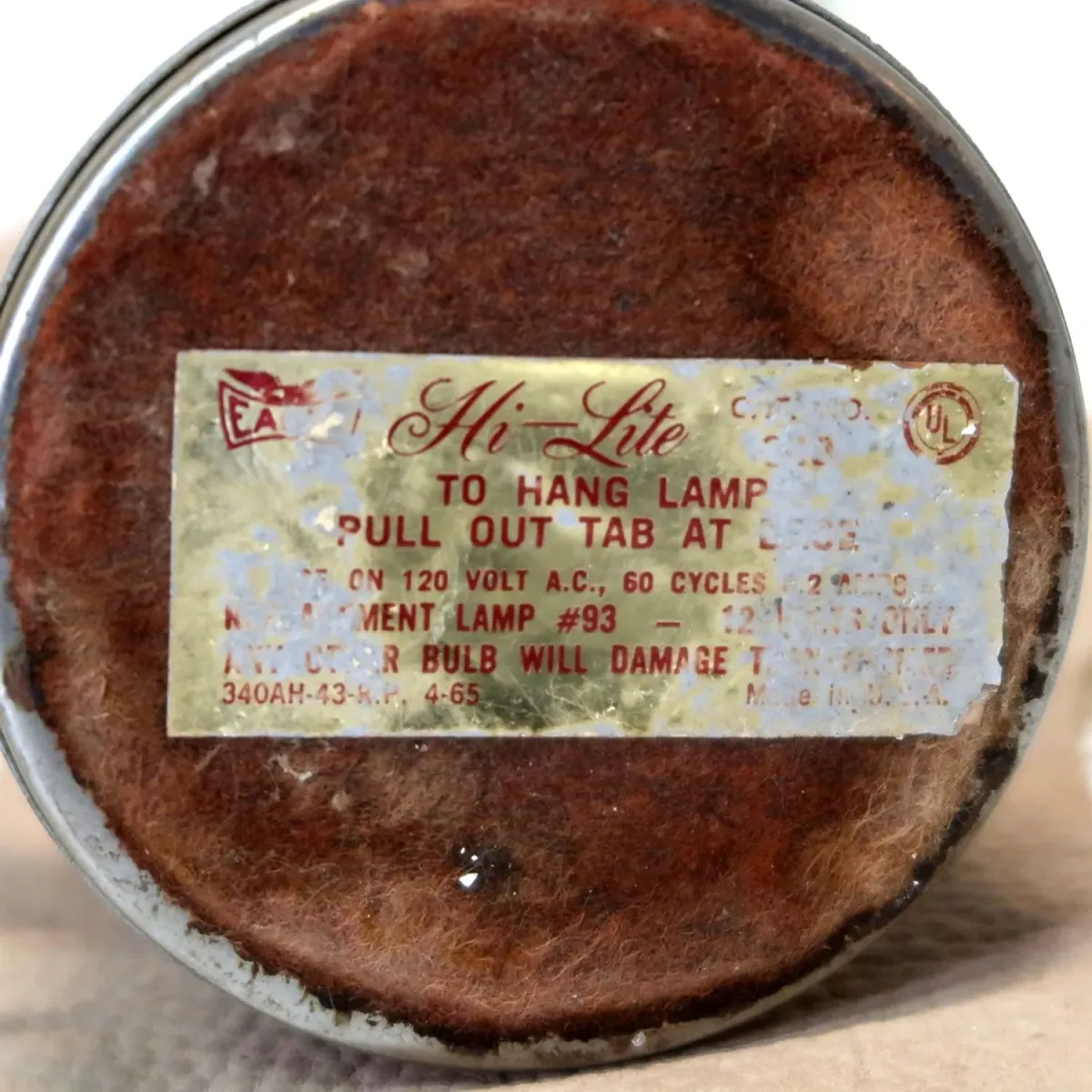 EAGLE ビンテージ ポータブル デスクランプ グースネック