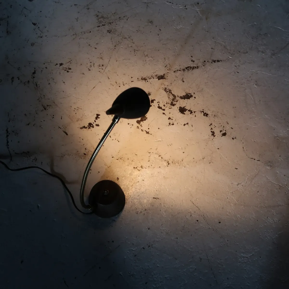 EAGLE ビンテージ ポータブル デスクランプ グースネック