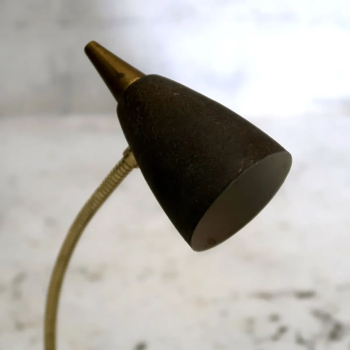 EAGLE ビンテージ ポータブル デスクランプ グースネック