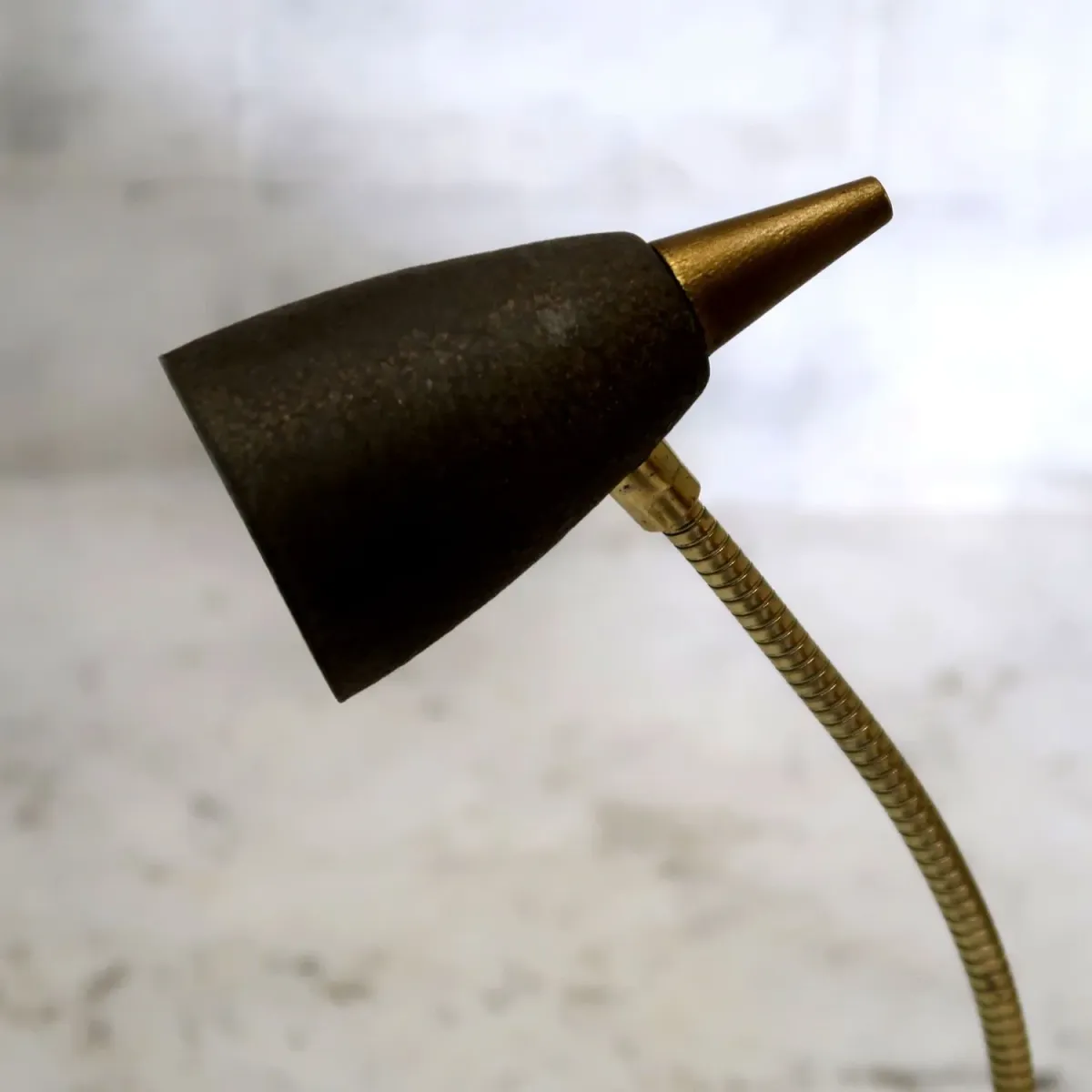 EAGLE ビンテージ ポータブル デスクランプ グースネック