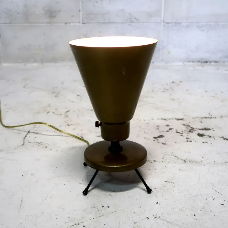 50's ミッドセンチュリー テーブルランプ アッパーランプ