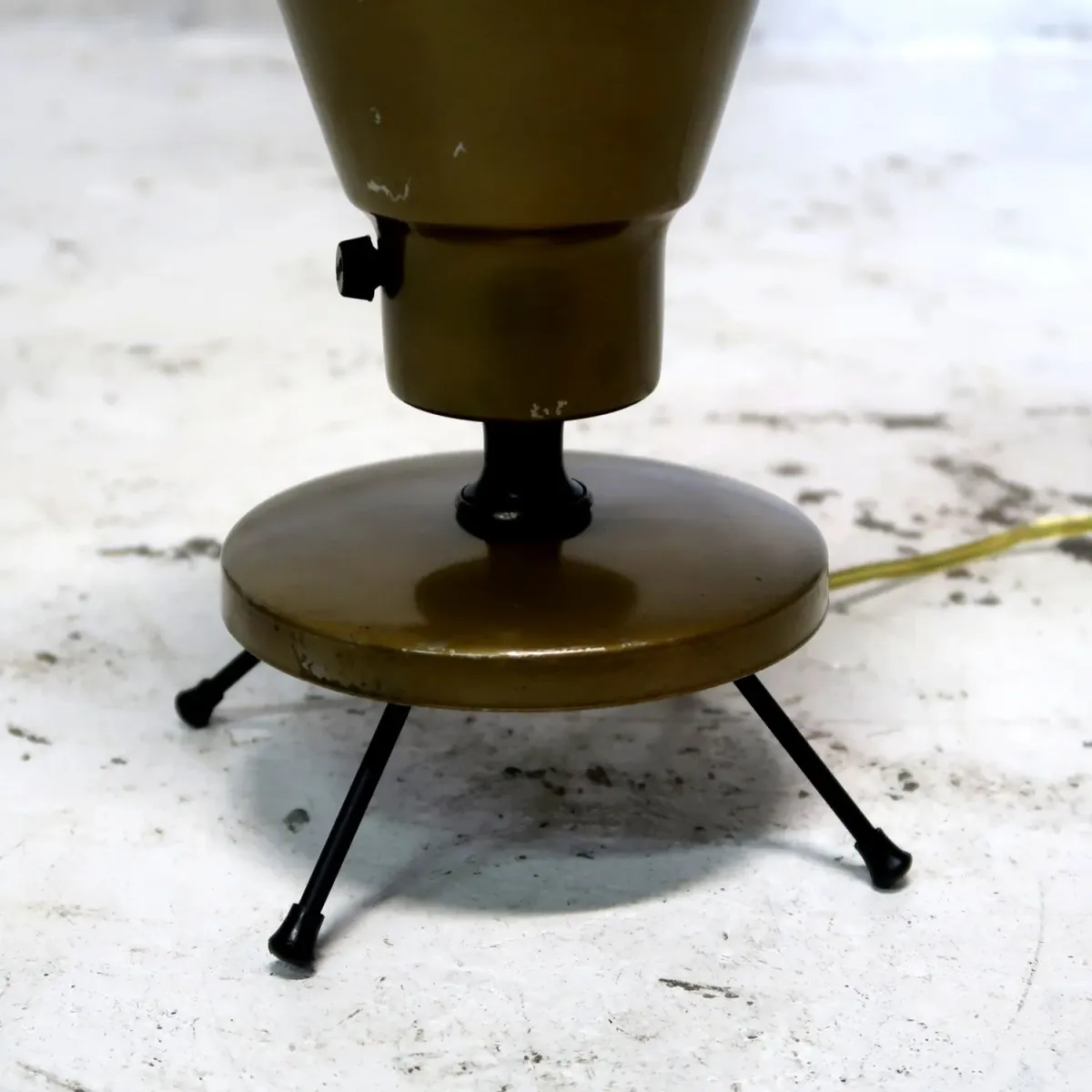 50's ミッドセンチュリー テーブルランプ アッパーランプ