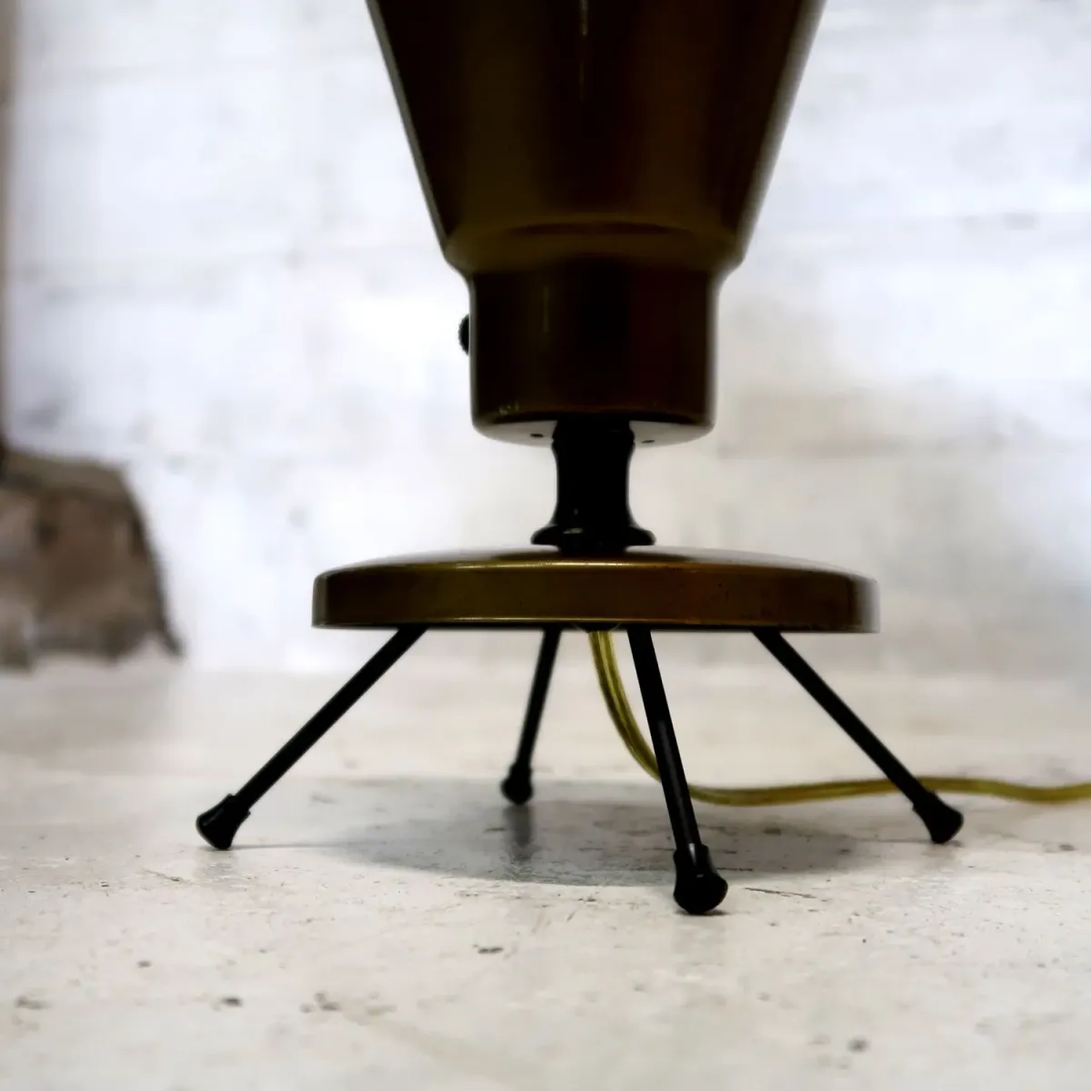 50's ミッドセンチュリー テーブルランプ アッパーランプ