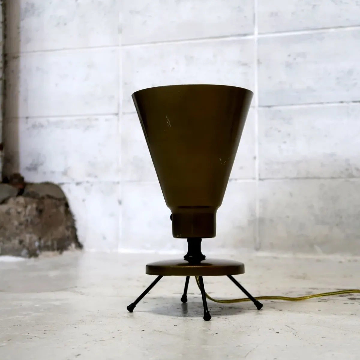 50's ミッドセンチュリー テーブルランプ アッパーランプ