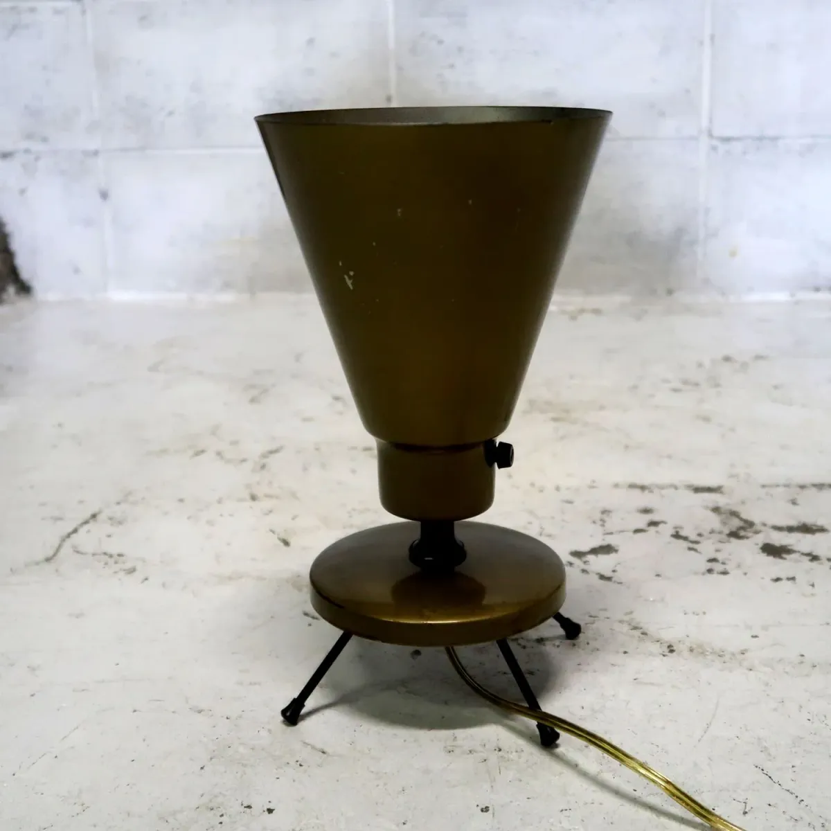 50's ミッドセンチュリー テーブルランプ アッパーランプ