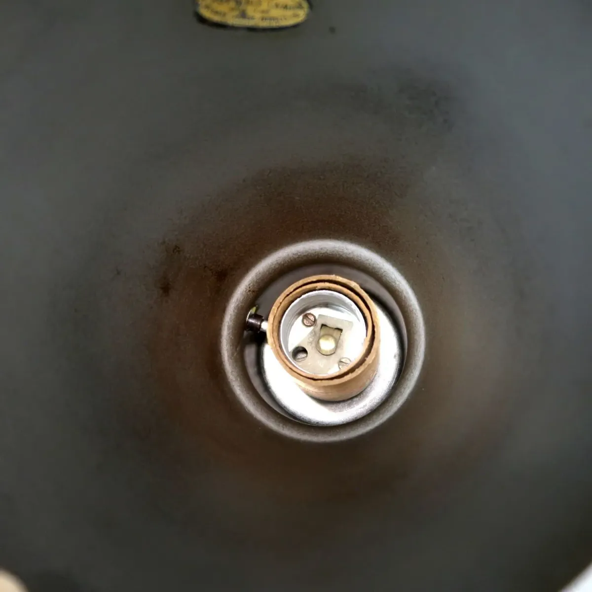 50's ミッドセンチュリー テーブルランプ アッパーランプ