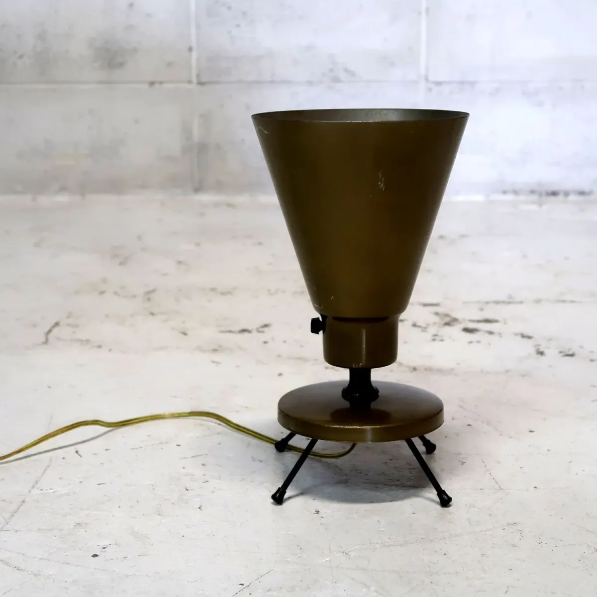 50's ミッドセンチュリー テーブルランプ アッパーランプ