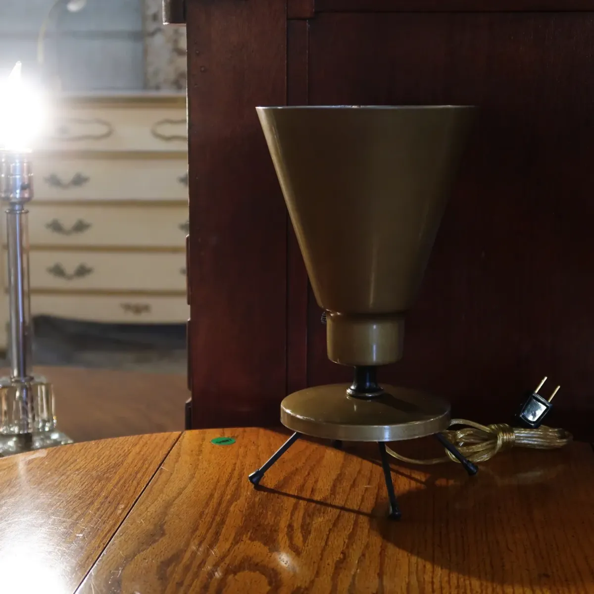 50's ミッドセンチュリー テーブルランプ アッパーランプ