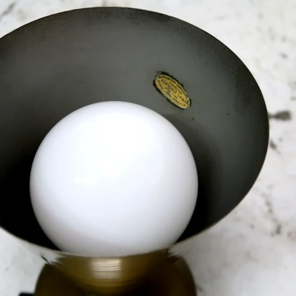 50's ミッドセンチュリー テーブルランプ アッパーランプ