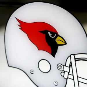 Arizona Cardinals×Miller Beer ビンテージ パブミラー