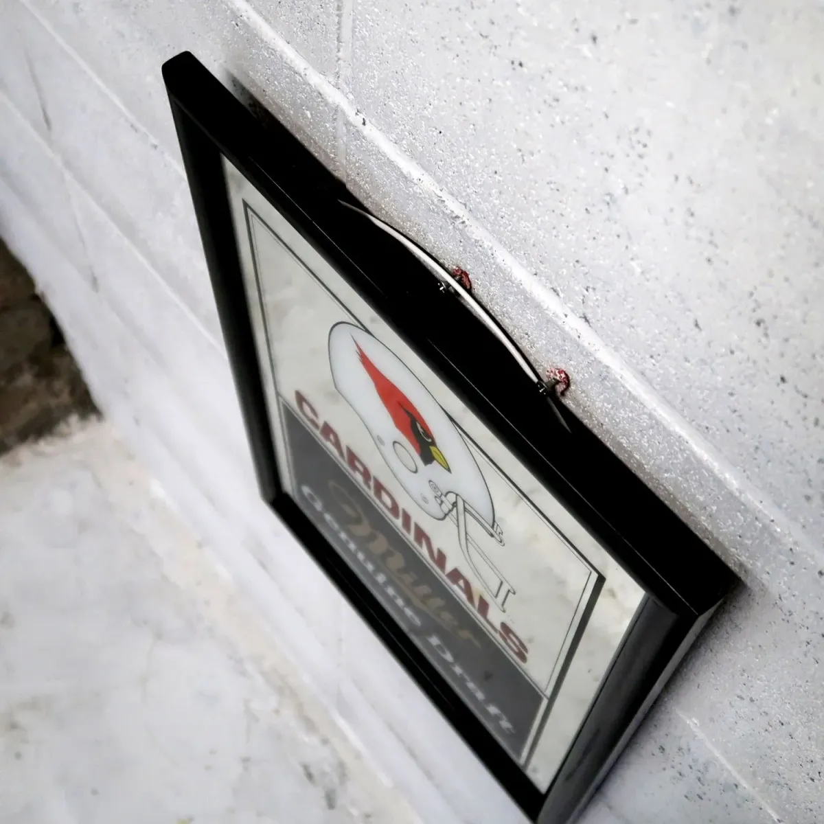 Arizona Cardinals×Miller Beer ビンテージ パブミラー