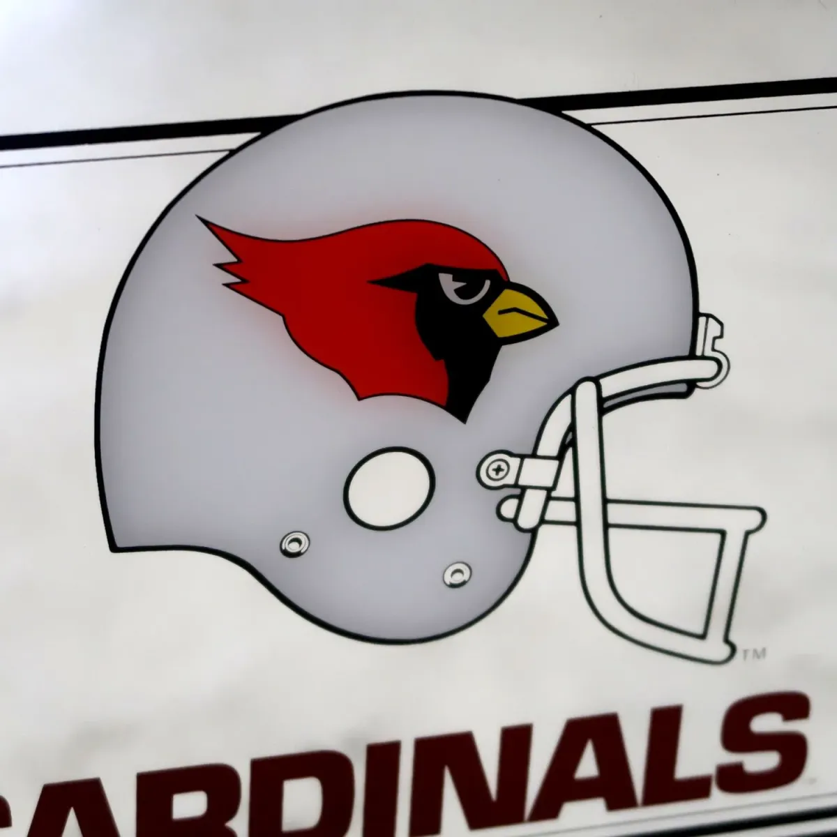 Arizona Cardinals×Miller Beer ビンテージ パブミラー