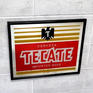TECATE ビンテージ パブミラー