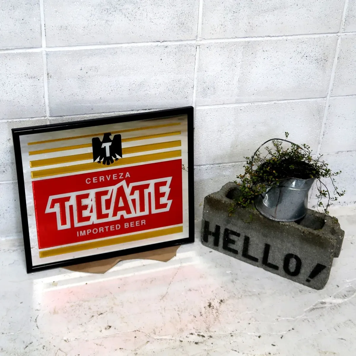 TECATE ビンテージ パブミラー