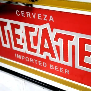 TECATE ビンテージ パブミラー
