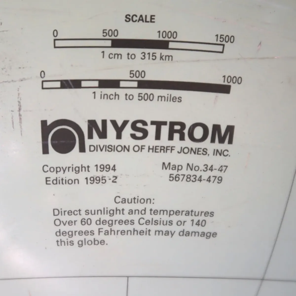 Nystrom 地球儀 2way