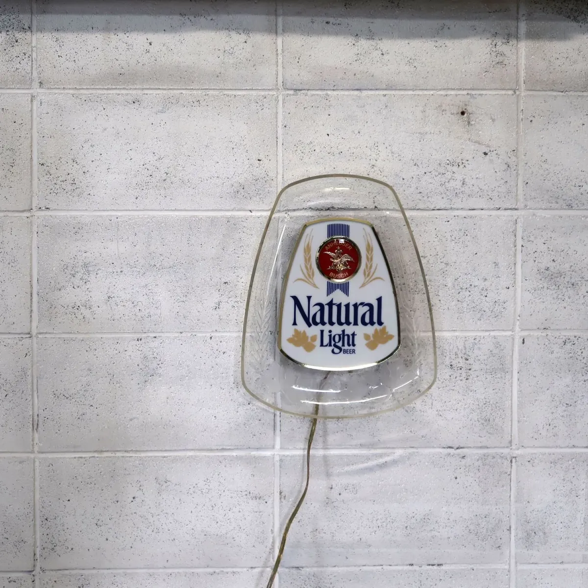 Natural Light ビンテージ ライトサイン デッドストック