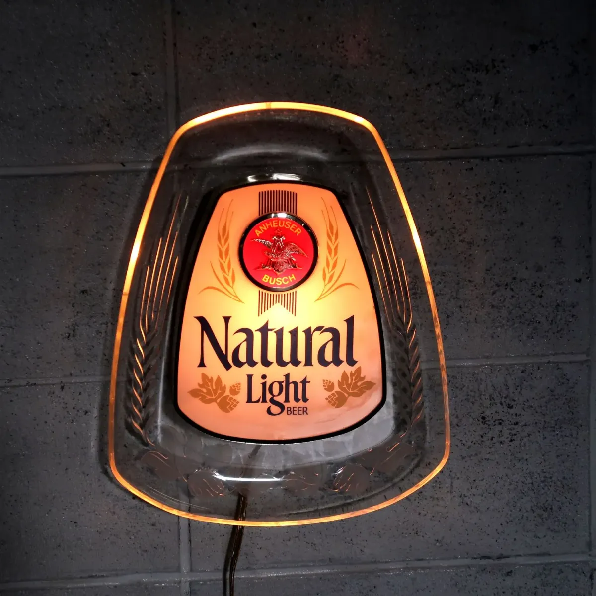 Natural Light ビンテージ ライトサイン デッドストック