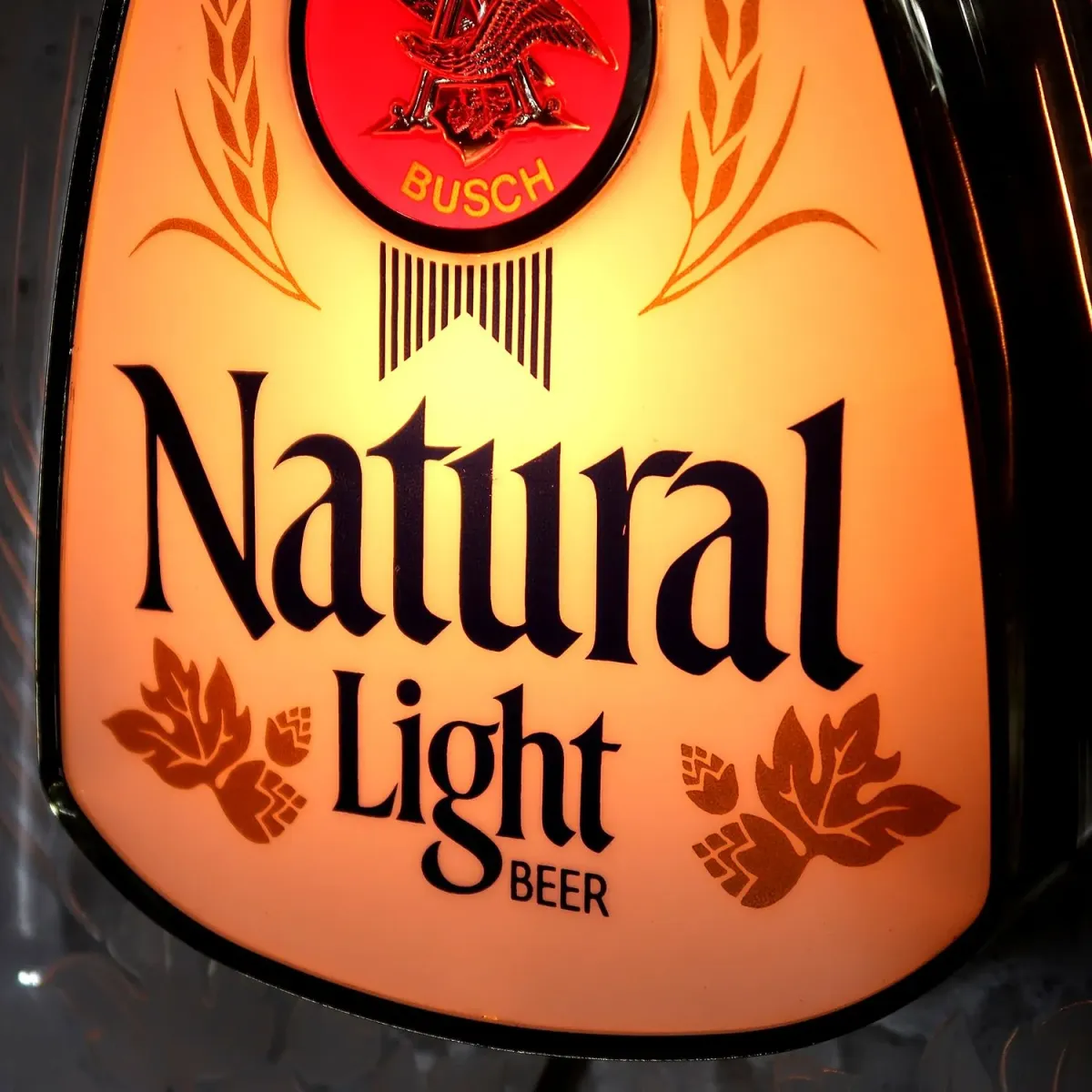 Natural Light ビンテージ ライトサイン デッドストック