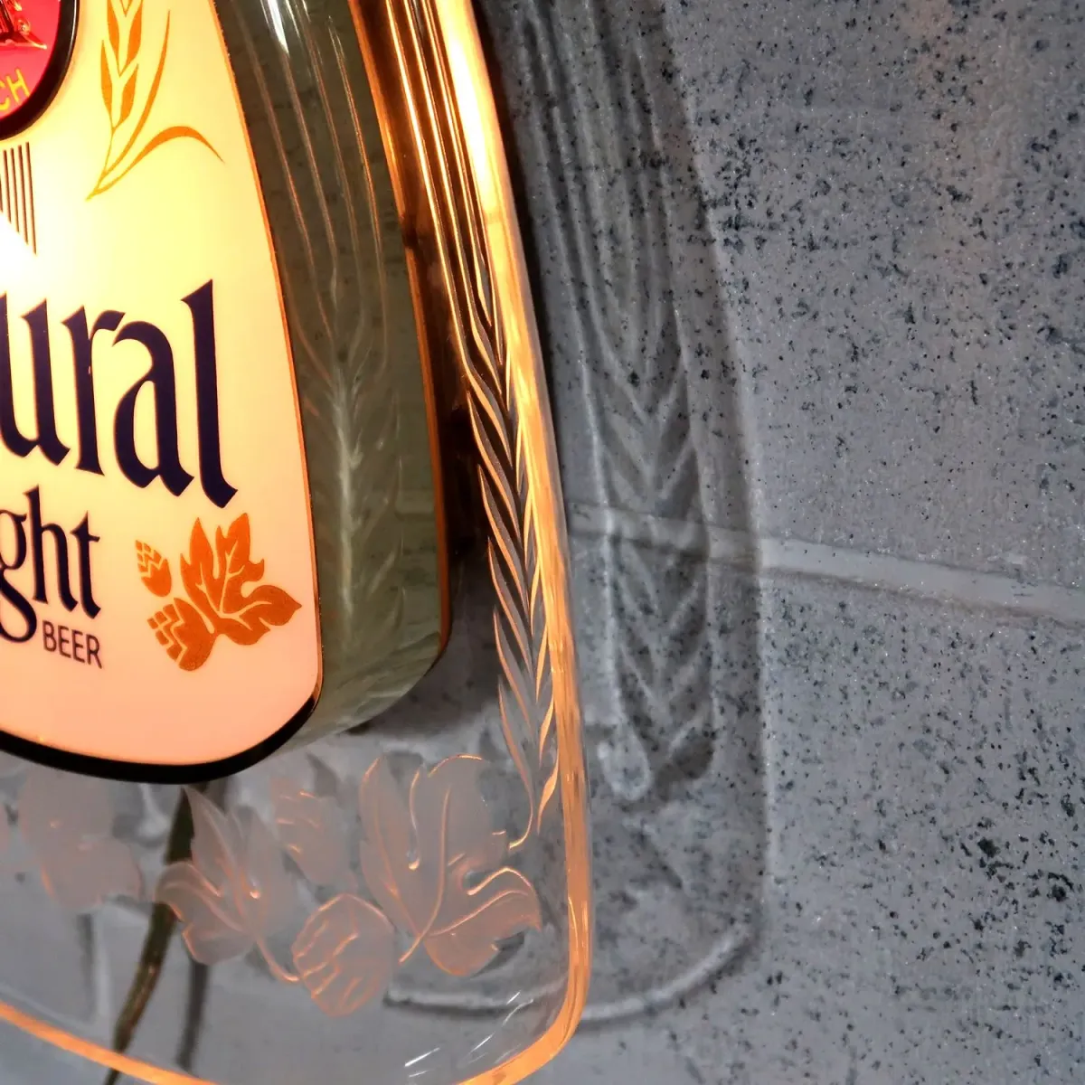 Natural Light ビンテージ ライトサイン デッドストック