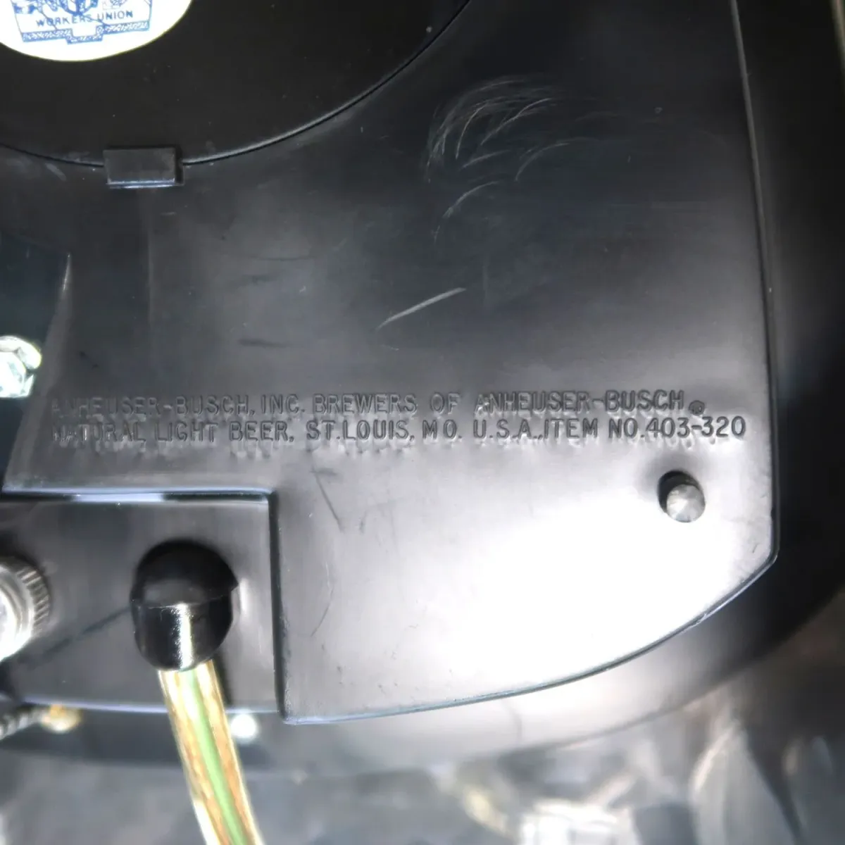 Natural Light ビンテージ ライトサイン デッドストック