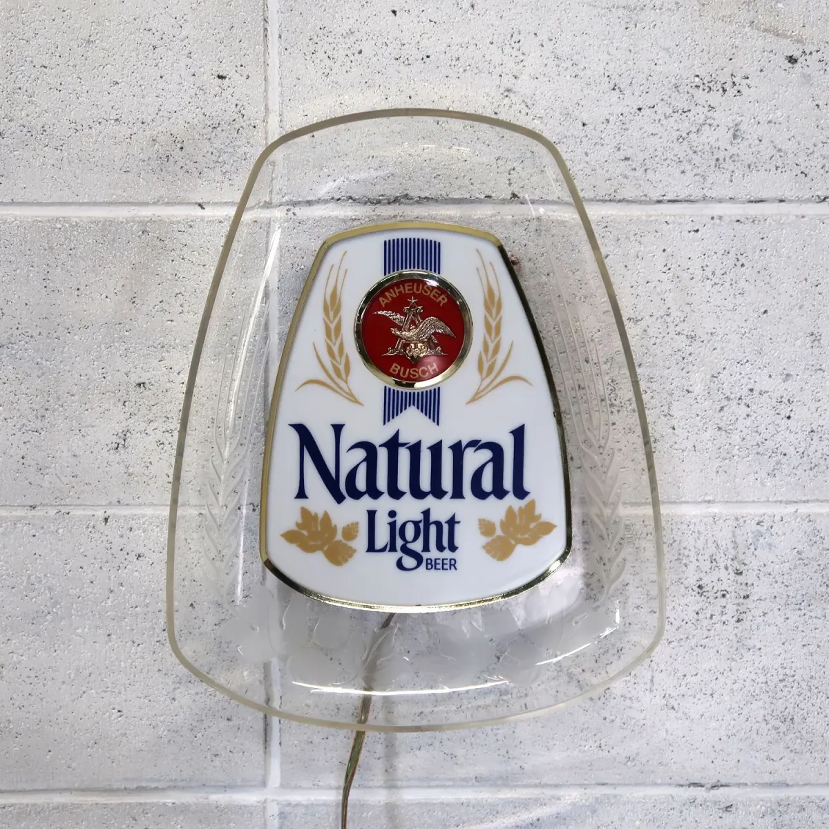 Natural Light ビンテージ ライトサイン デッドストック