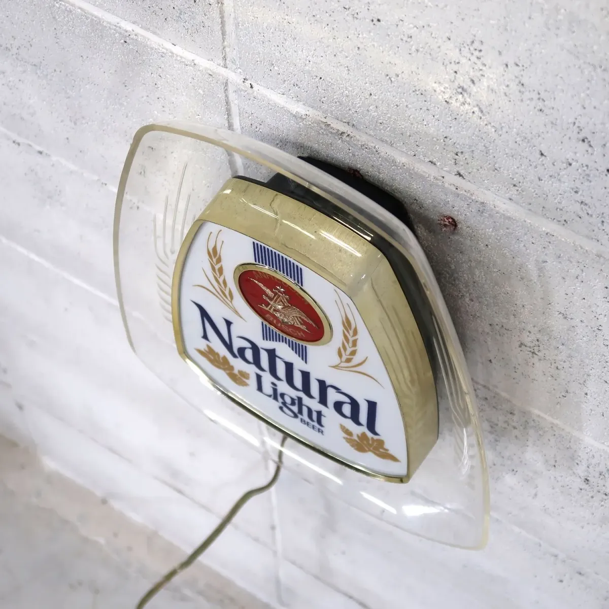 Natural Light ビンテージ ライトサイン デッドストック