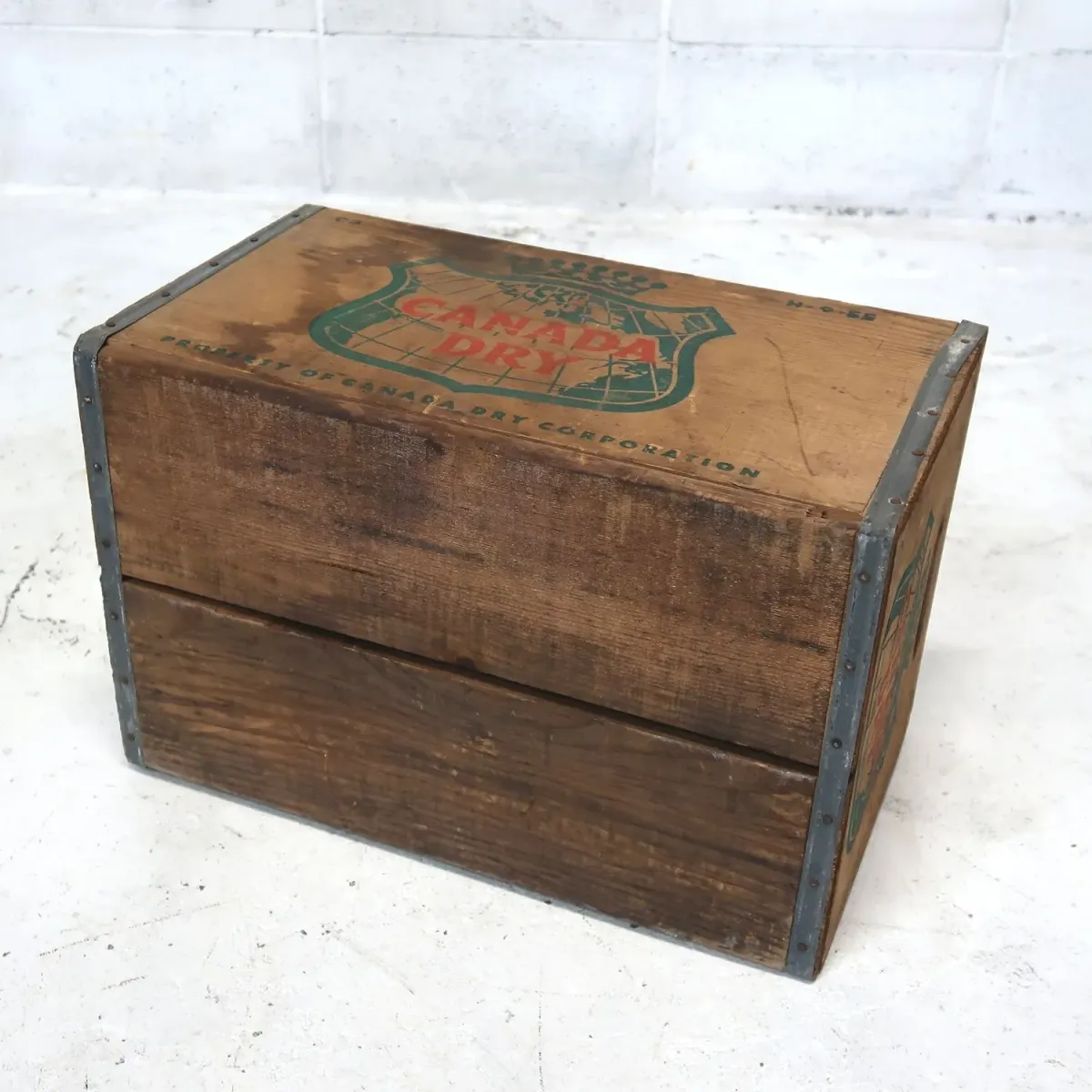 CANADA DRY ビンテージ ウッドボックス