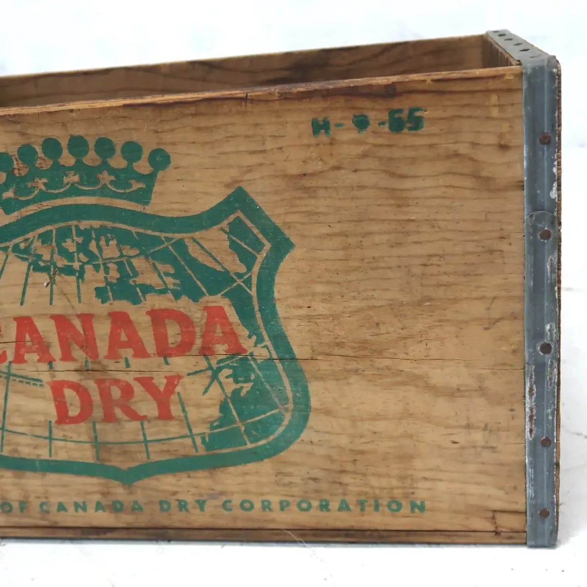 CANADA DRY ビンテージ ウッドボックス