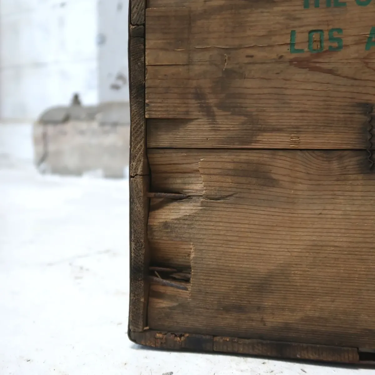 7up ビンテージ ウッドボックス