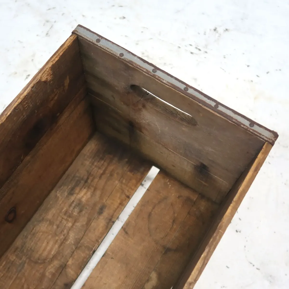 7up ビンテージ ウッドボックス