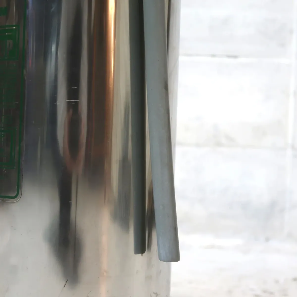 ビンテージ 消火器 クロムメッキ